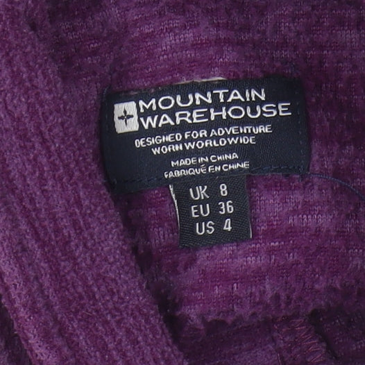 Womens UK Size 8 Mountain Warehouse Purple  Sweatshirt