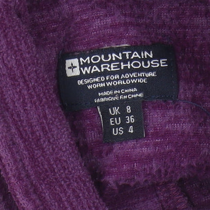 Womens UK Size 8 Mountain Warehouse Purple  Sweatshirt