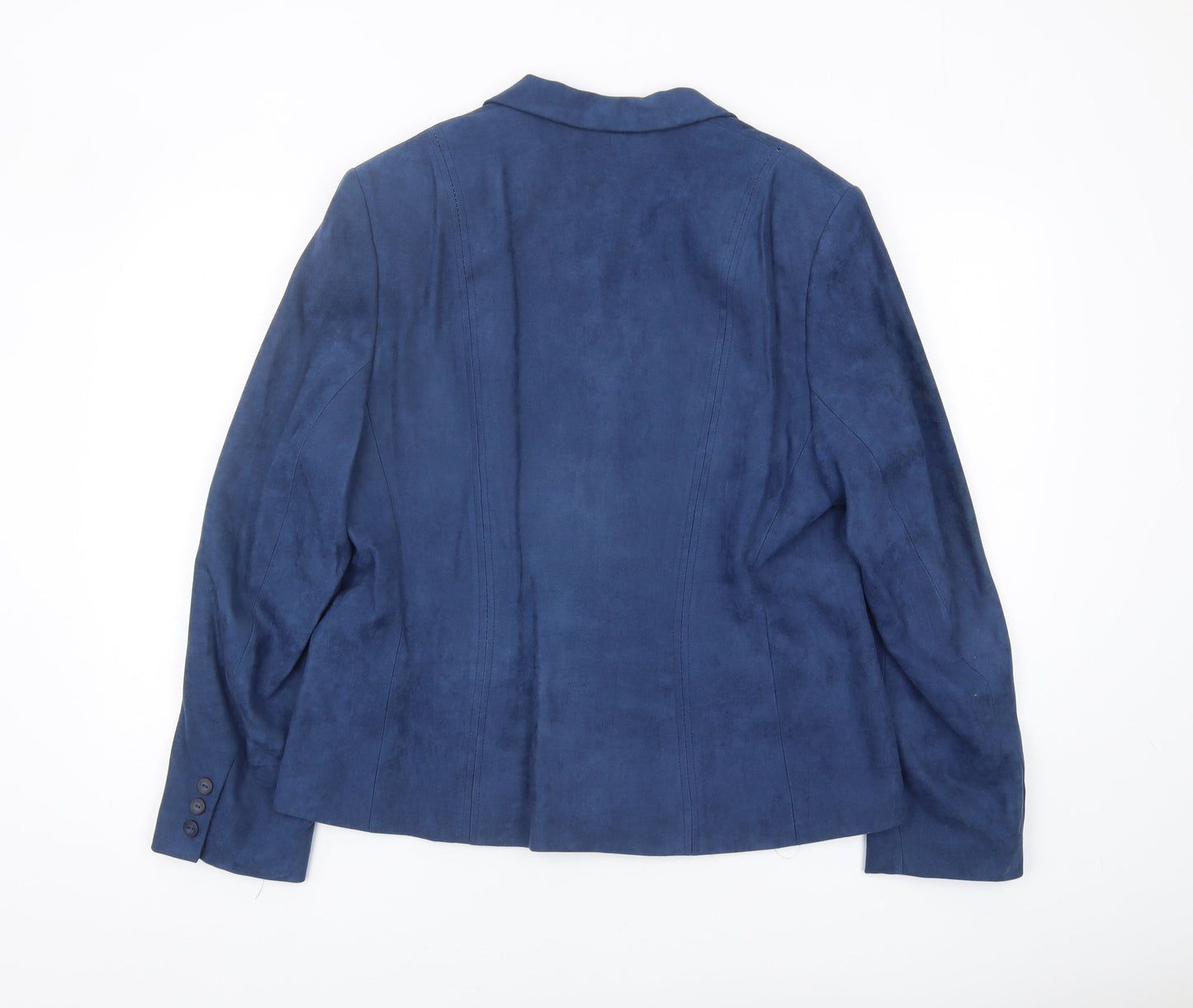 Womens UK Size 16 Alexon Regular Blue Blazer