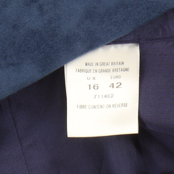 Womens UK Size 16 Alexon Regular Blue Blazer