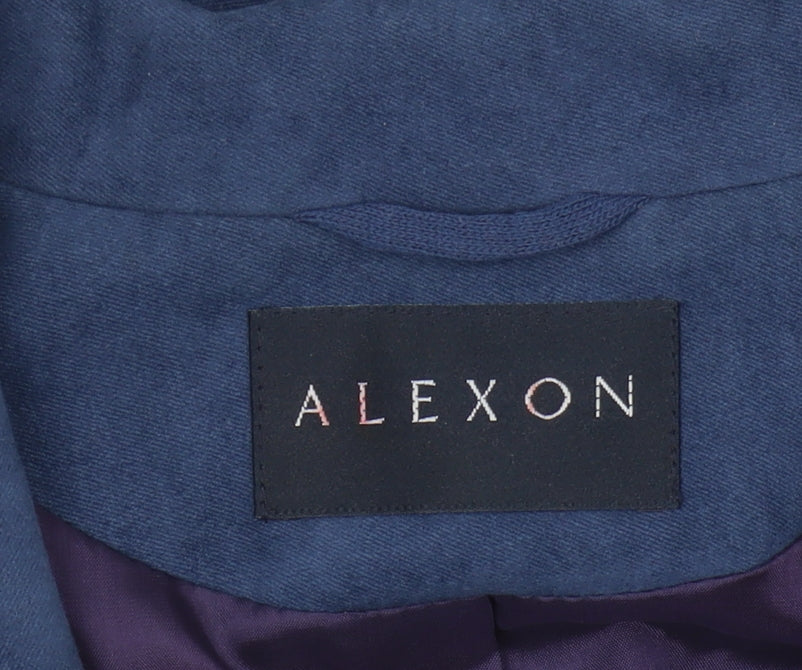 Womens UK Size 16 Alexon Regular Blue Blazer