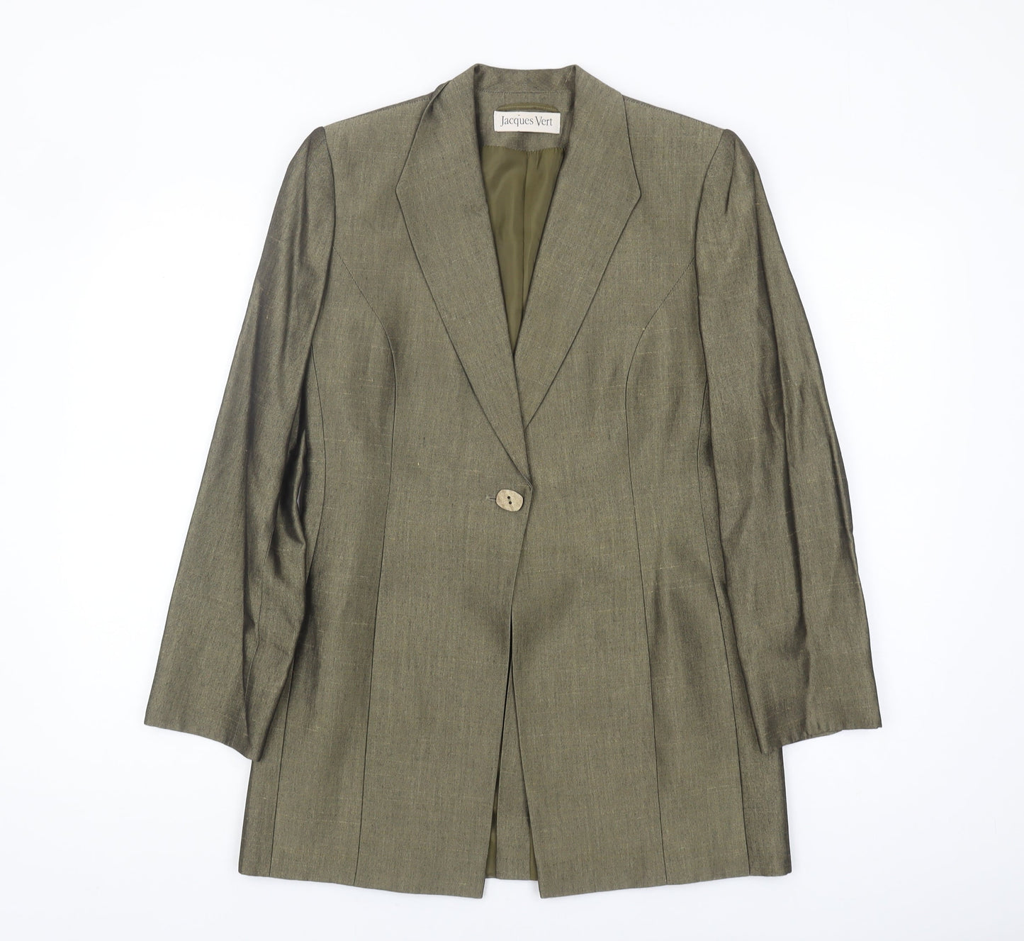 Jacques Vert Women's Green Blazer Size M Regular
