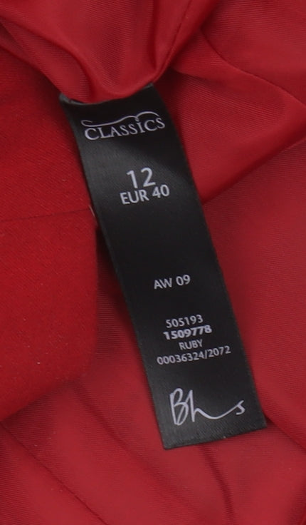Womens UK Size 12 BHS Red