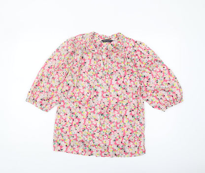 Womens UK Size 6 Marks and Spencer Multicoloured  Blouse