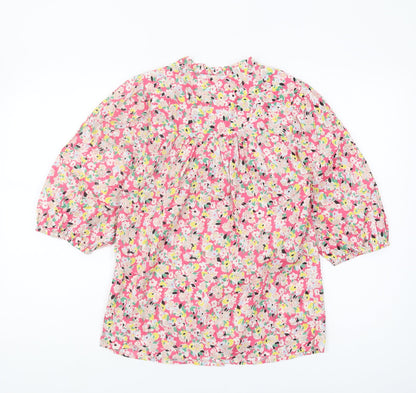 Womens UK Size 6 Marks and Spencer Multicoloured  Blouse