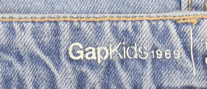 Gap Girls Blue Denim Skirt, Size 16 Years, Casual Style