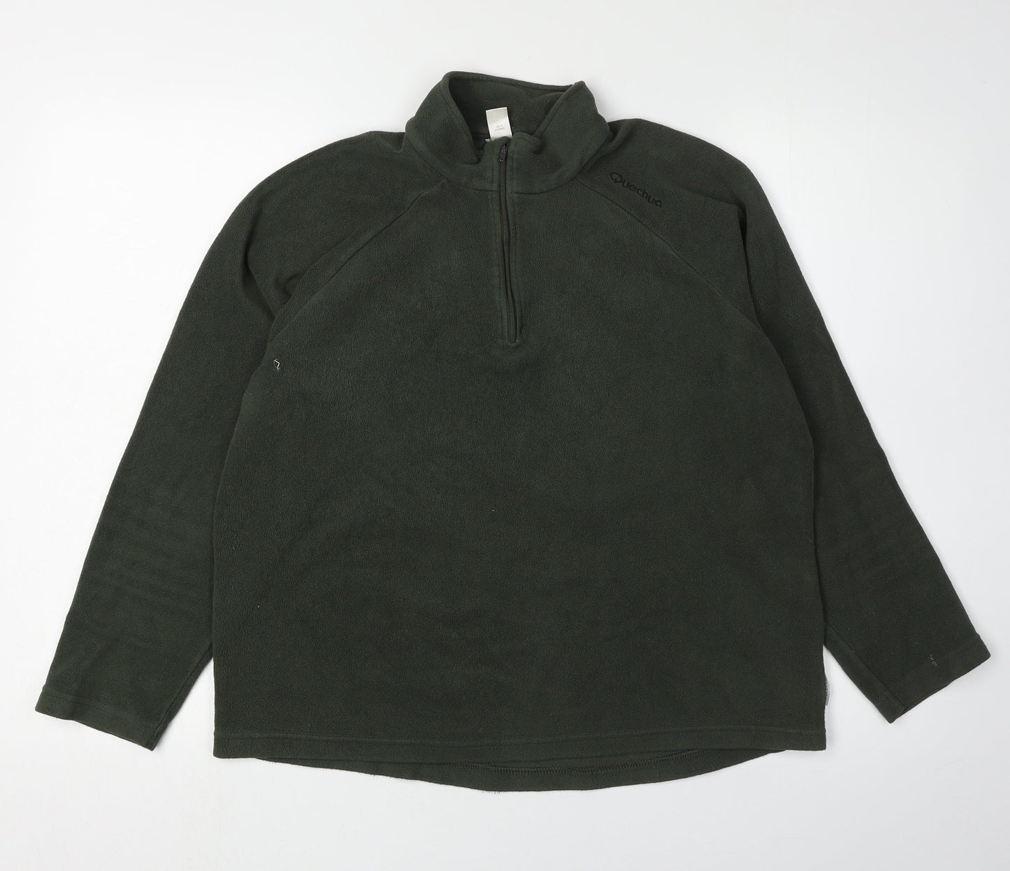 Mens UK Size L Quechua Green Pullover Sweatshirt