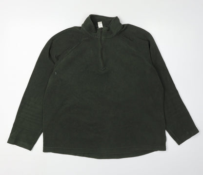 Mens UK Size L Quechua Green Pullover Sweatshirt