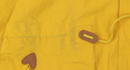Pelliot Women's Yellow Hooded Anorak Jacket M