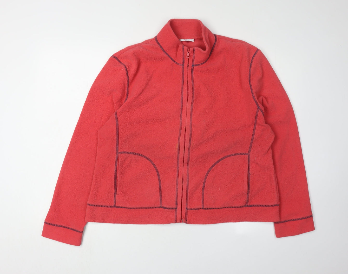 Womens UK Size 18 Essentials Red Basic Jacket