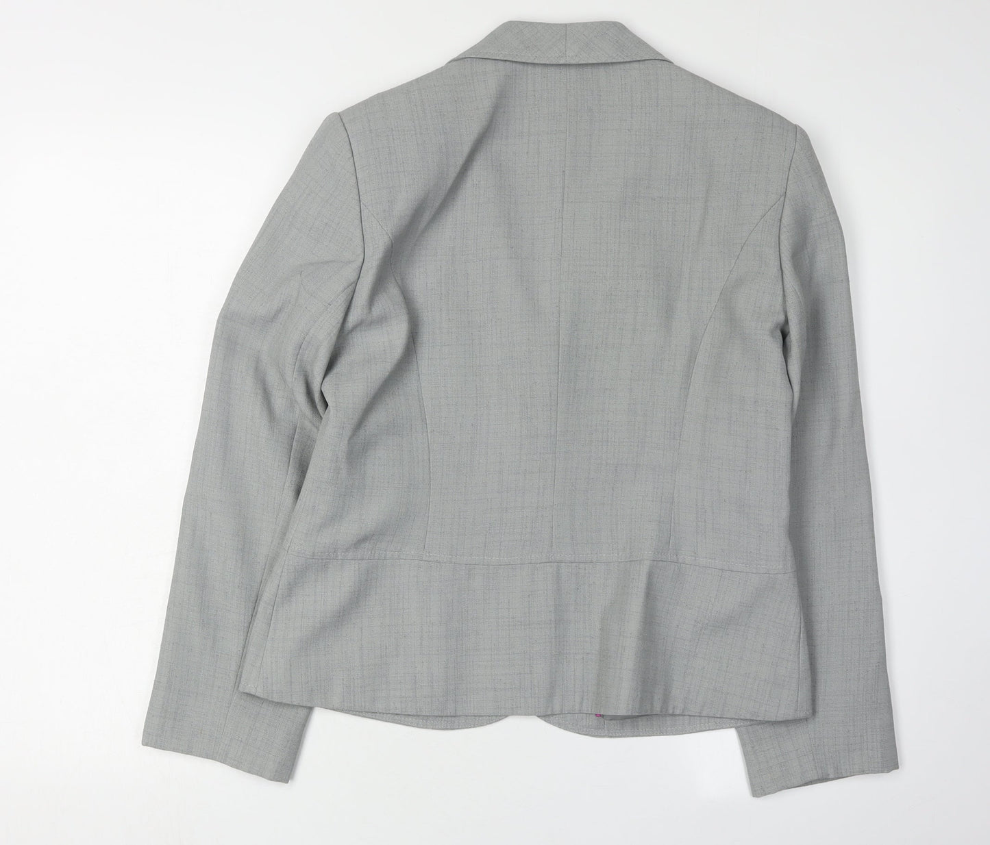 Eastex Women's Grey Suit Jacket Blazer Size 10