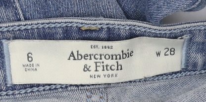 Abercrombie & Fitch Women's Blue Skinny Jeans Size 6