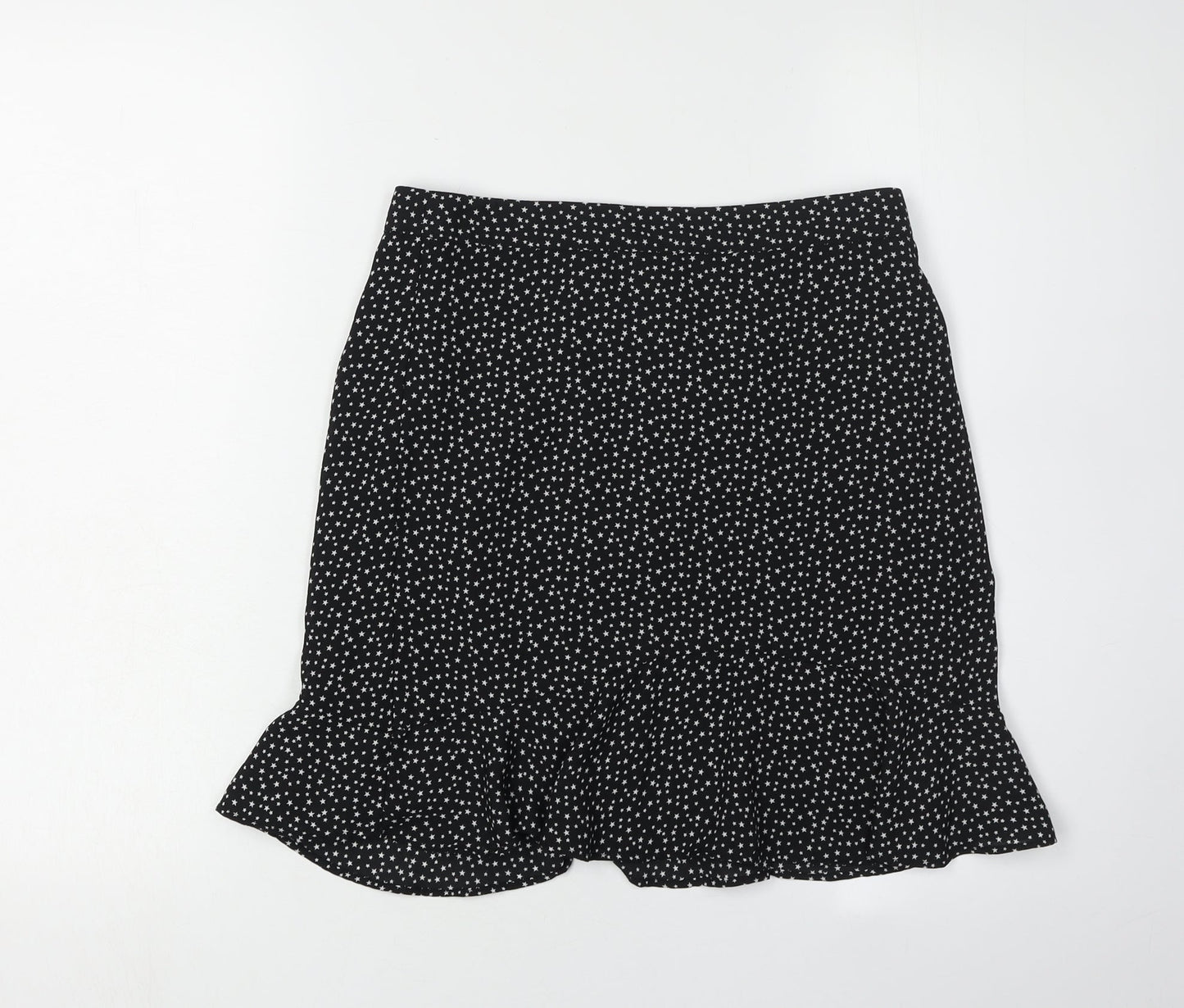 J.Crew Women's Black Polyester Skirt Size 2XS