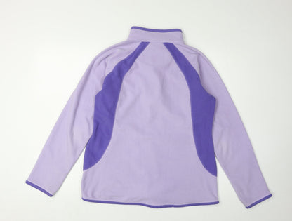 Peter Storm Women's Purple Fleece Sweatshirt, Size 14