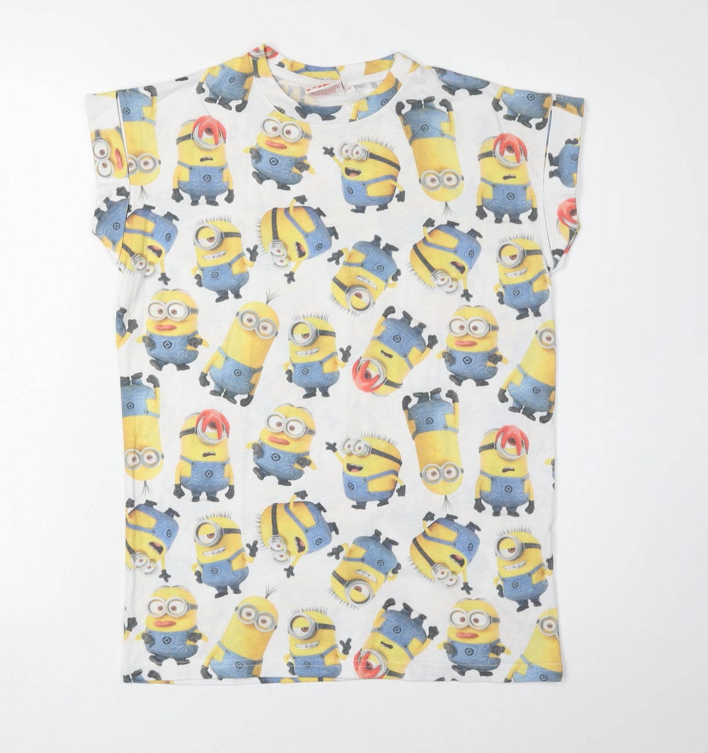 Teens UK Size 2XS Despicable Me Multicoloured Basic T-Shirt