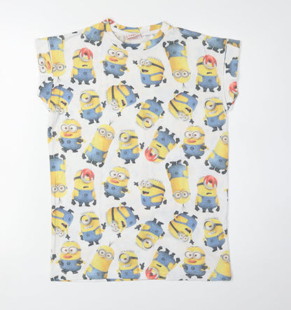 Teens UK Size 2XS Despicable Me Multicoloured Basic T-Shirt