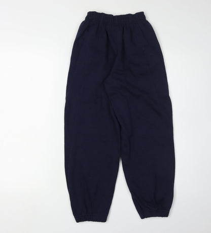 Le Coq Sportif Boys Blue Jogger Trousers - Size S