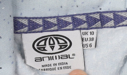 Animal Women's Blue Pullover Hoodie Size 10