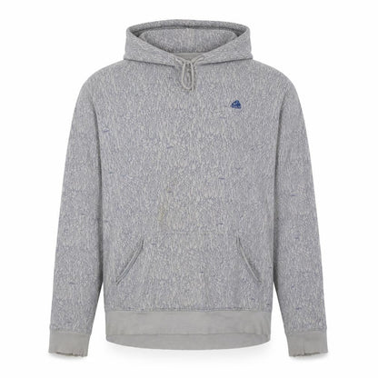 Mens UK Size L Nike Grey Pullover Hoodie