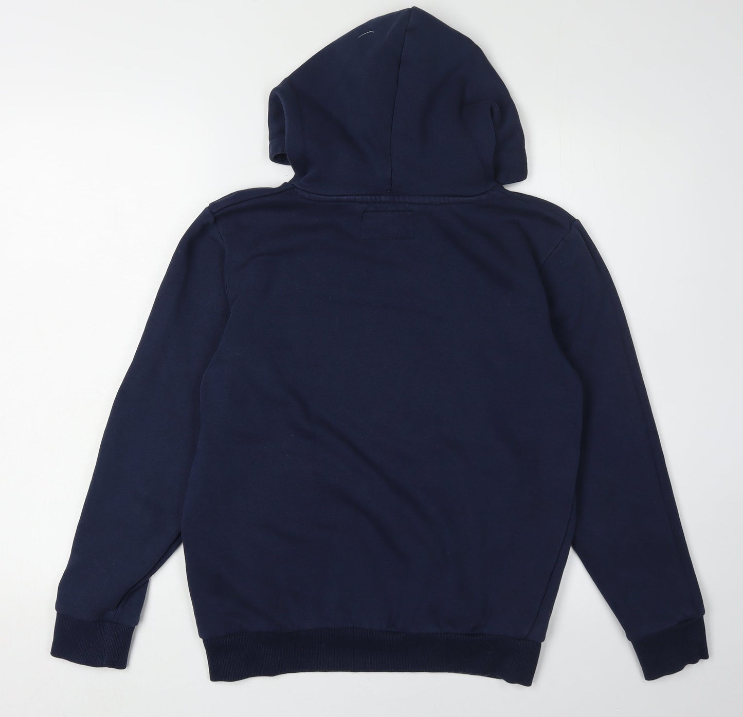 FILA Boys Blue Pullover Hoodie Size 13-14 Years With Logo