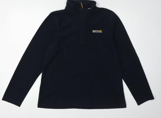 Regatta Women's Black Pullover Sweatshirt, Size 14
