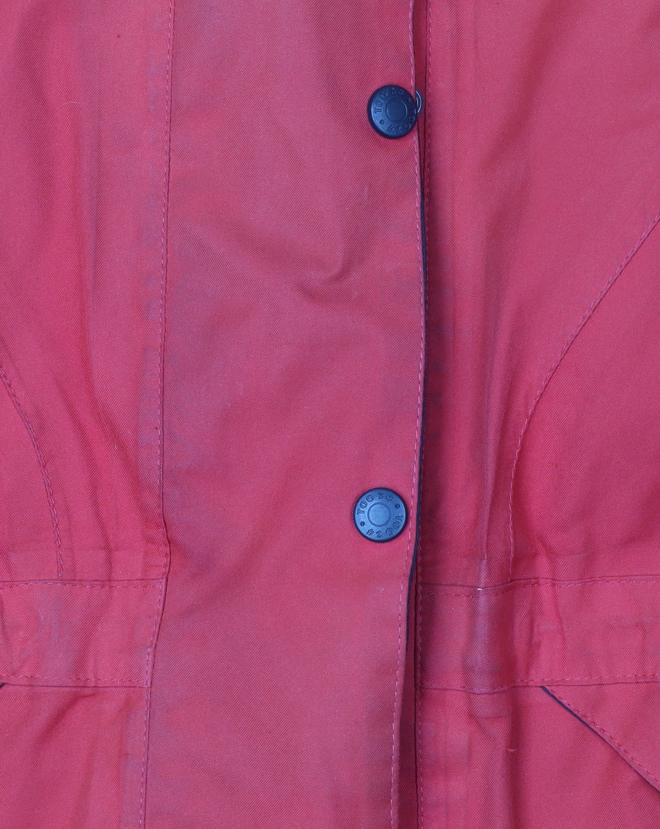 Mens UK Size M TOG 24 Red Parka Coat