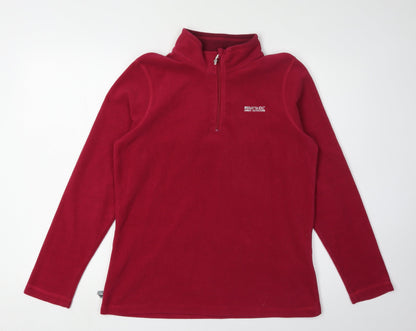 Regatta Women's Red Pullover Sweatshirt Size 12