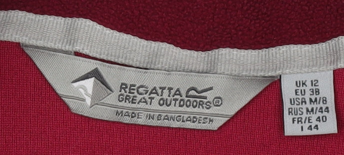 Regatta Women's Red Pullover Sweatshirt Size 12