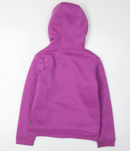 Trespass Girls Purple Full Zip Hoodie 9-10 Years