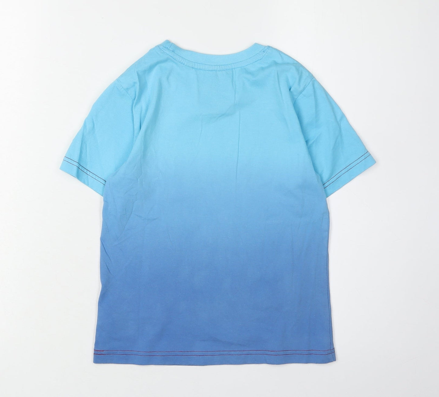 Mantaray Boys' Blue T-Shirt 5-6 Years Graphic Print Casual