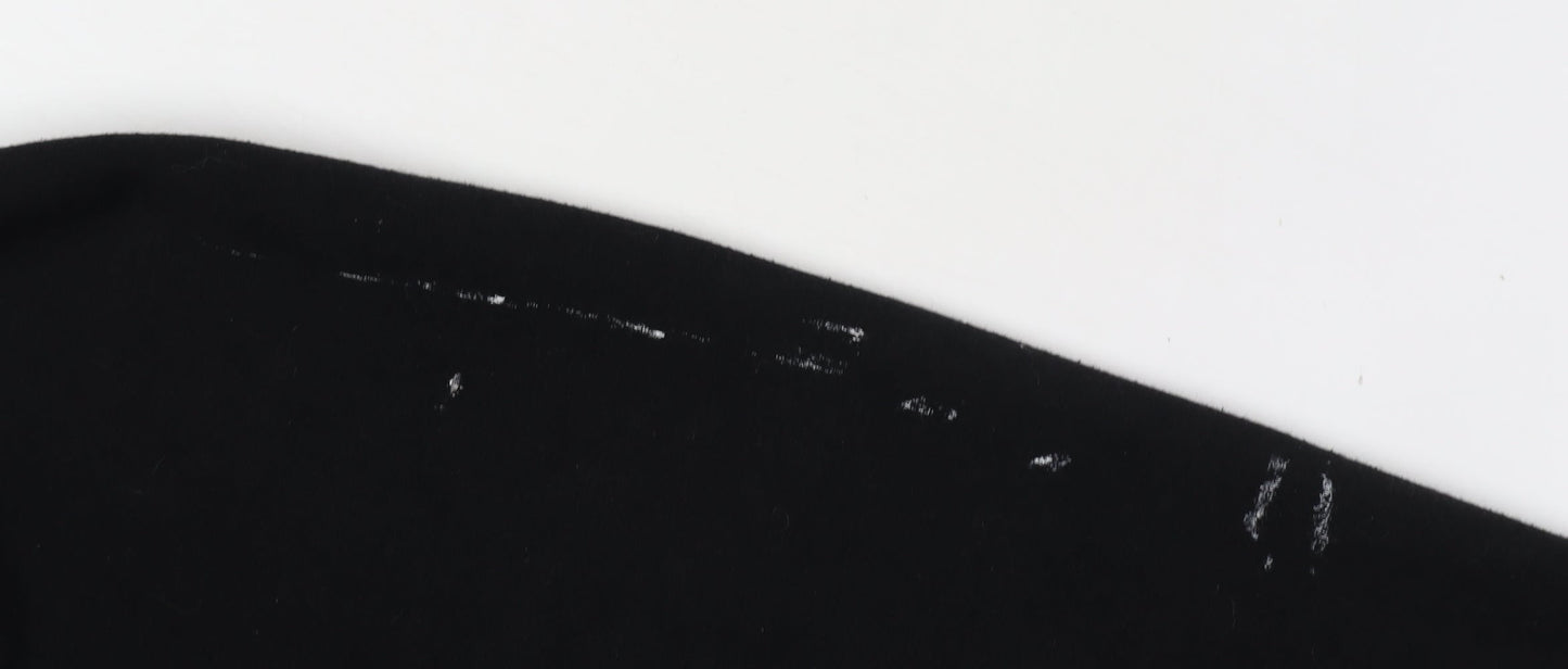 DKNY Women's Black Full Zip Hoodie - Medium, Casual Wear