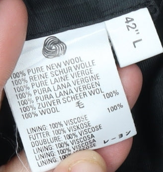 Austin Reed Men's Black Tuxedo Formal Blazer, Size 42L