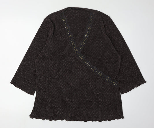 Womens UK Size XL Windsmoor Black  Blouse