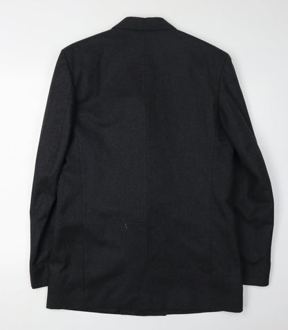 Mens UK Size 40 Centaur Regular Black Suit Jacket