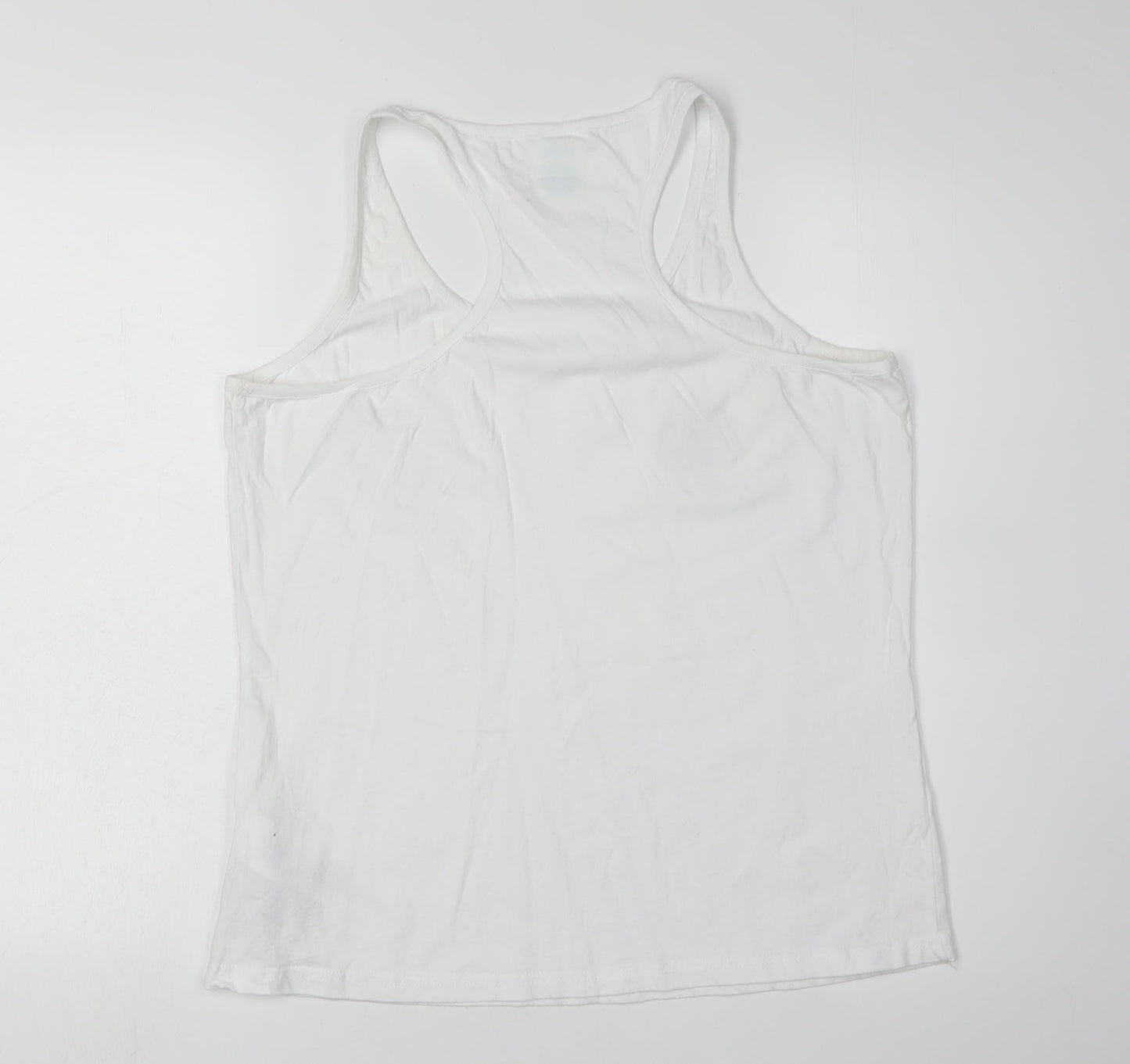 Euro 2020 England White Tank Top Unisex Adult Size 16