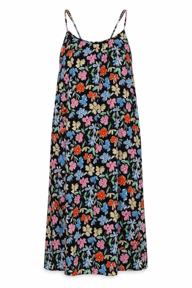 ASOS Women's Multicoloured Floral Slip Dress