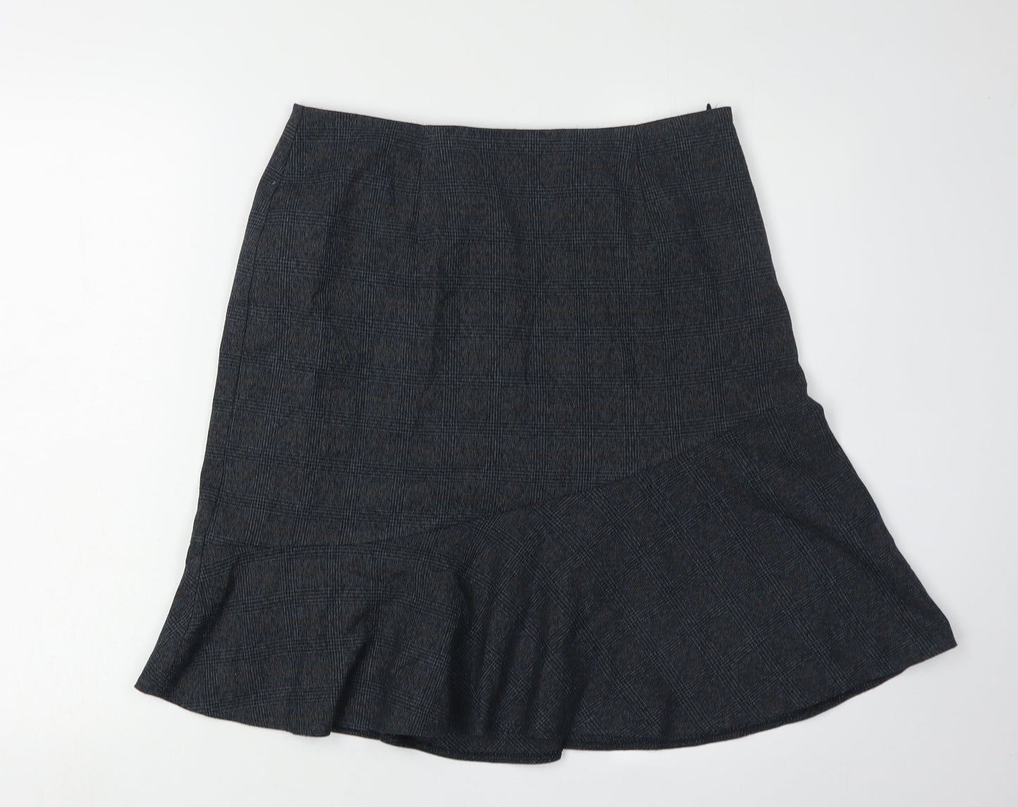 Marks and Spencer Women's Black A-Line Skirt, Size 12