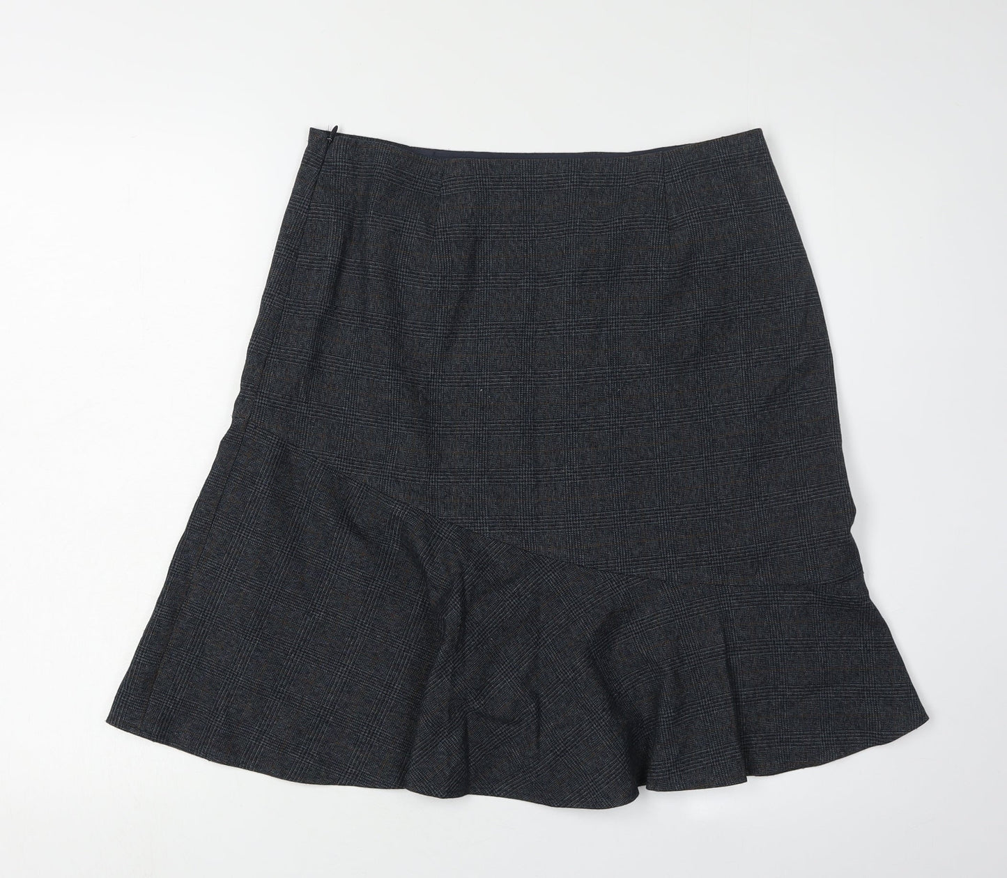 Marks and Spencer Women's Black A-Line Skirt, Size 12