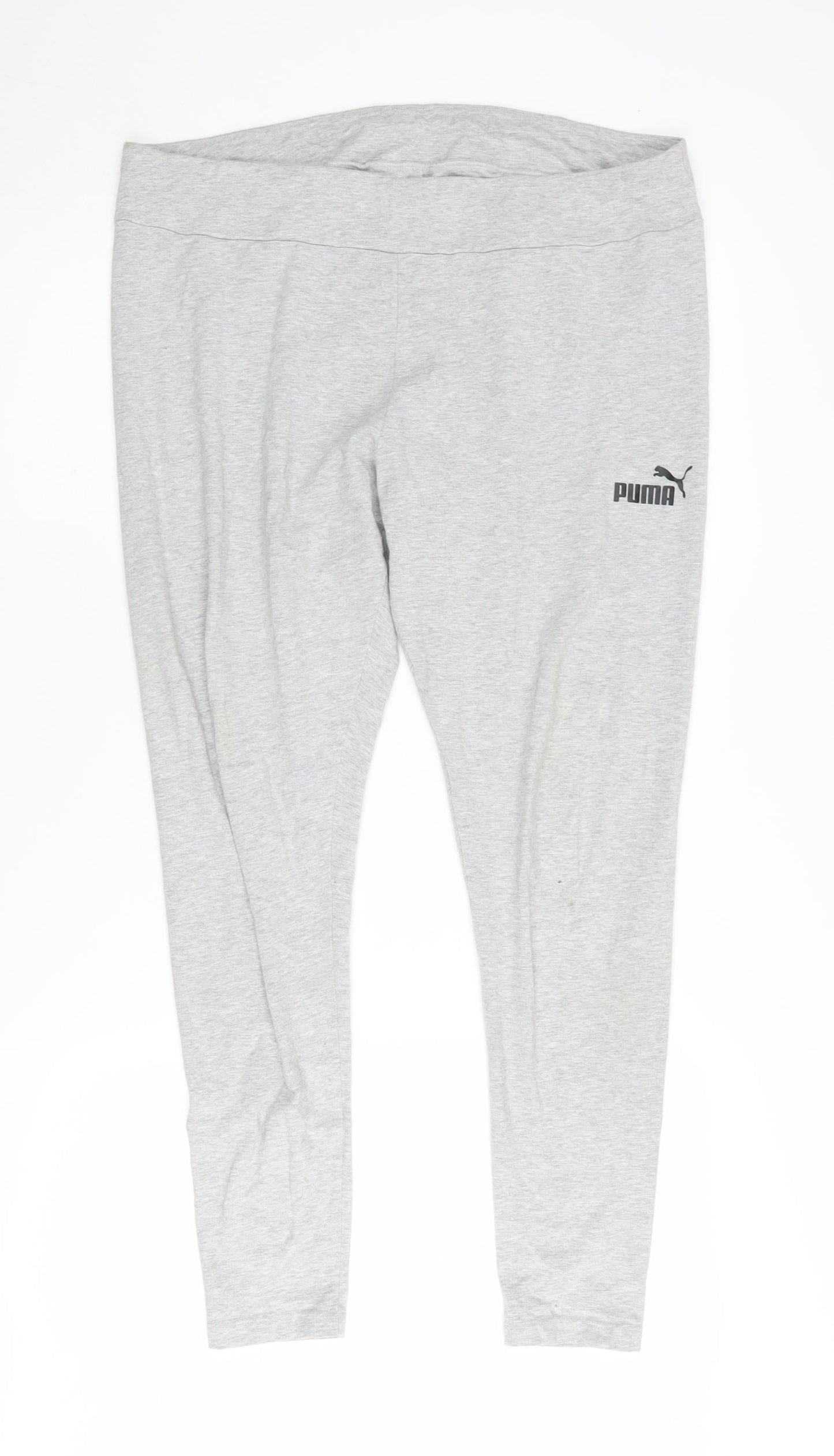 Puma Women's Grey Leggings - Size 16