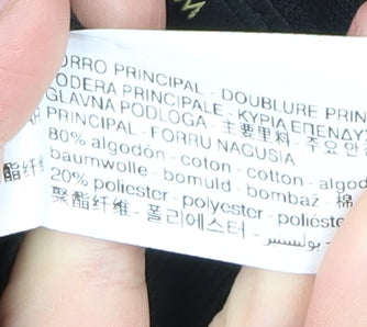 Massimo Dutti Men's Black Dress Pants Size 40