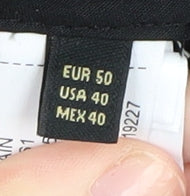 Massimo Dutti Men's Black Dress Pants Size 40