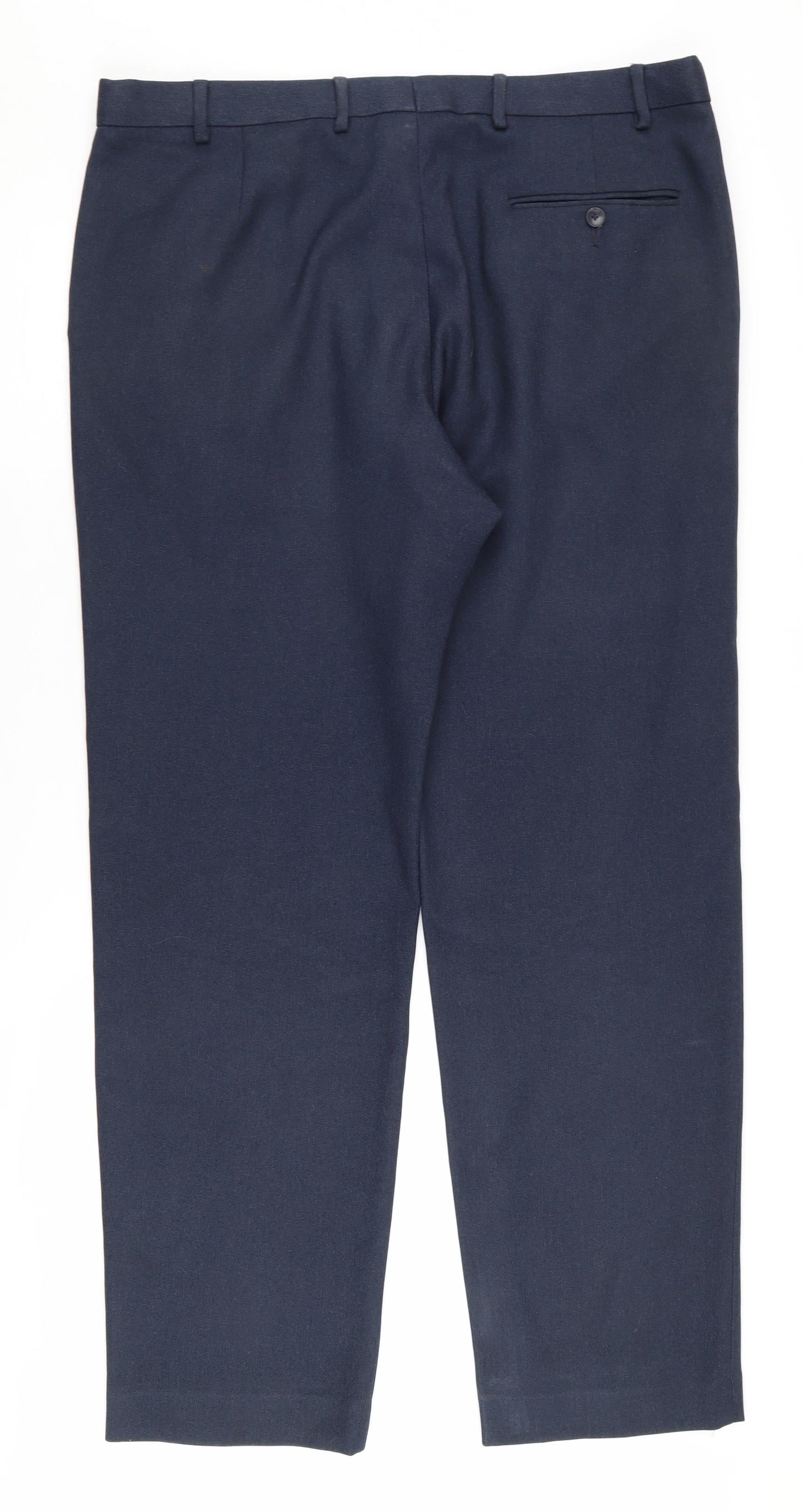Marks and Spencer Men's Blue Dress Pants, Size 38
