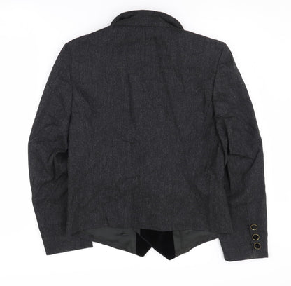 Gerry Weber Women's Black Wool Blazer Size 8