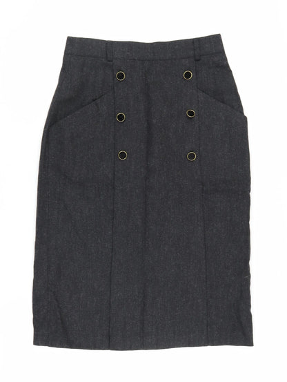 Gerry Weber Women's Black Pencil Skirt, Size 8, Business