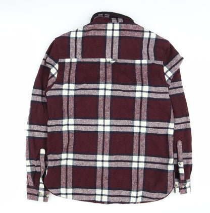 ASOS DESIGN Men's Multicoloured Plaid Shirt Size S