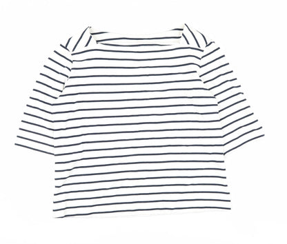 Jasper Conran Women's Striped Pullover Jumper Size 14