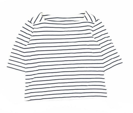 Jasper Conran Women's Striped Pullover Jumper Size 14