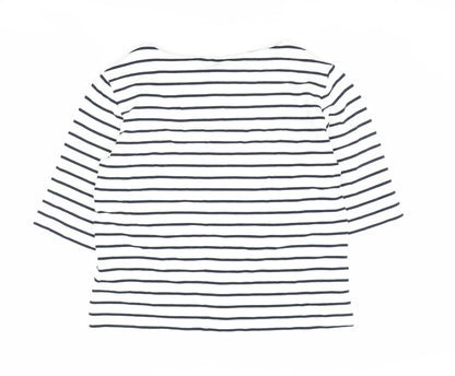 Jasper Conran Women's Striped Pullover Jumper Size 14