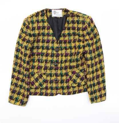 Style Incorporated Women's Multicoloured Blazer Size 14