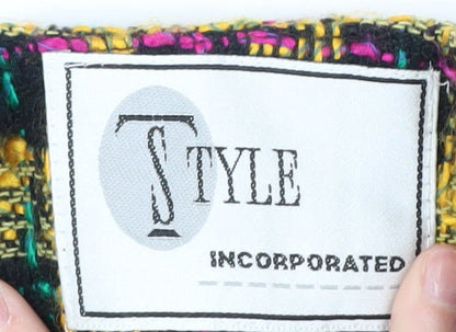 Style Incorporated Women's Multicoloured Blazer Size 14